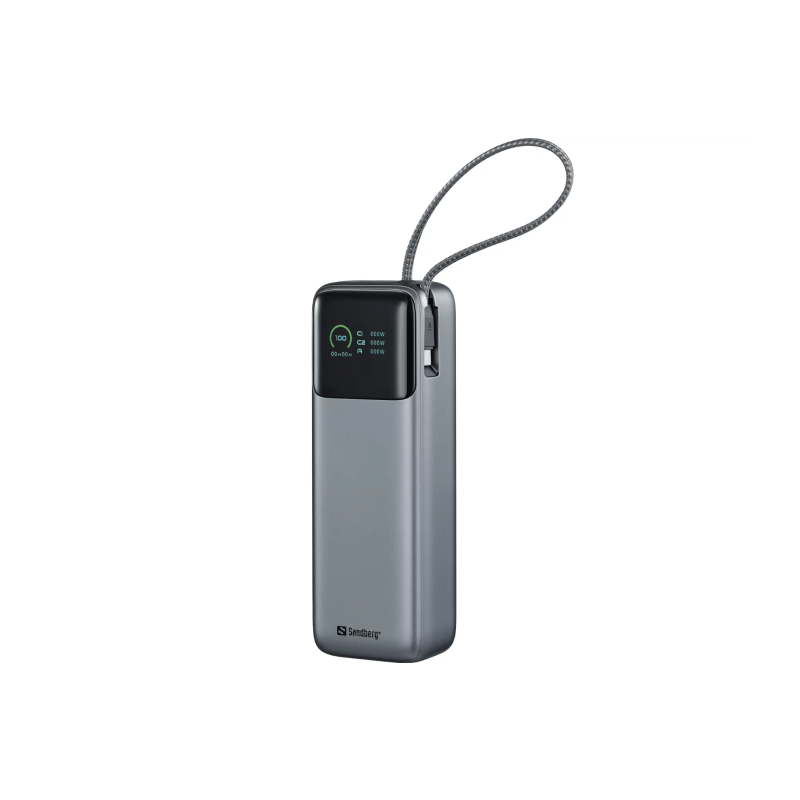 Prenosna baterija Powerbank Sandberg All-in1, 20.000mAh, 130W
