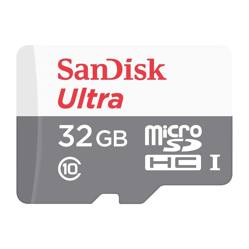 Pomnilniška kartica SDHC SanDisk MICRO 32GB ULTRA, UHS-I, C10, adapter