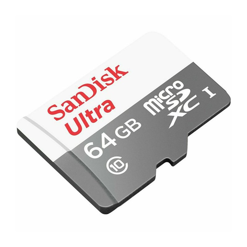 Pomnilniška kartica SDXC SANDISK MICRO 64GB ULTRA, UHS-I, C10, adapter