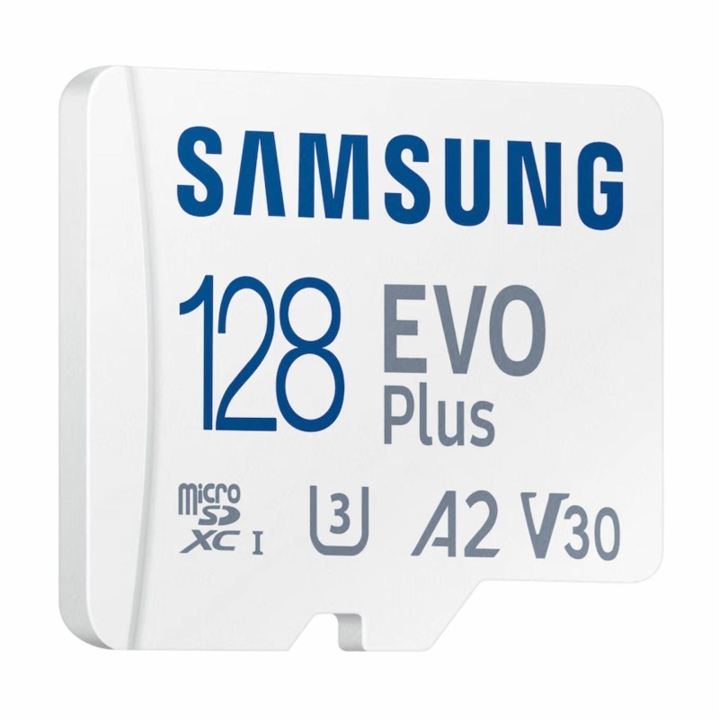 Spominska kartica Samsung EVO Plus, micro SDXC, 128GB, z adapterjem