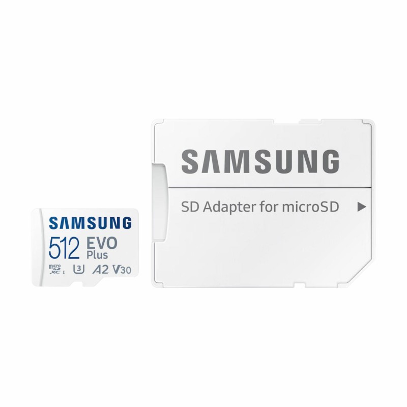 Spominska kartica Samsung EVO Plus, micro SDXC, 512GB, z adapterjem