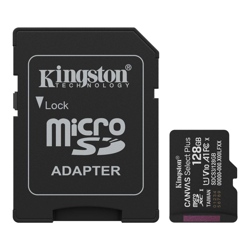 Spominska kartica Kingston Canvas Select Plus microSD 128GB