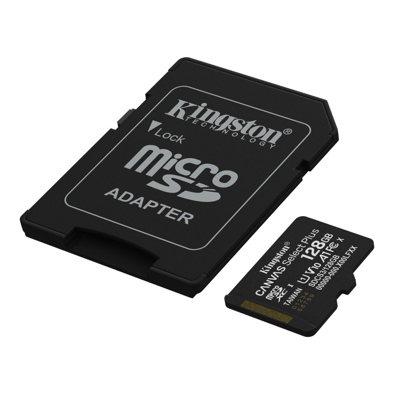 Spominska kartica Kingston Canvas Select Plus microSD 128GB