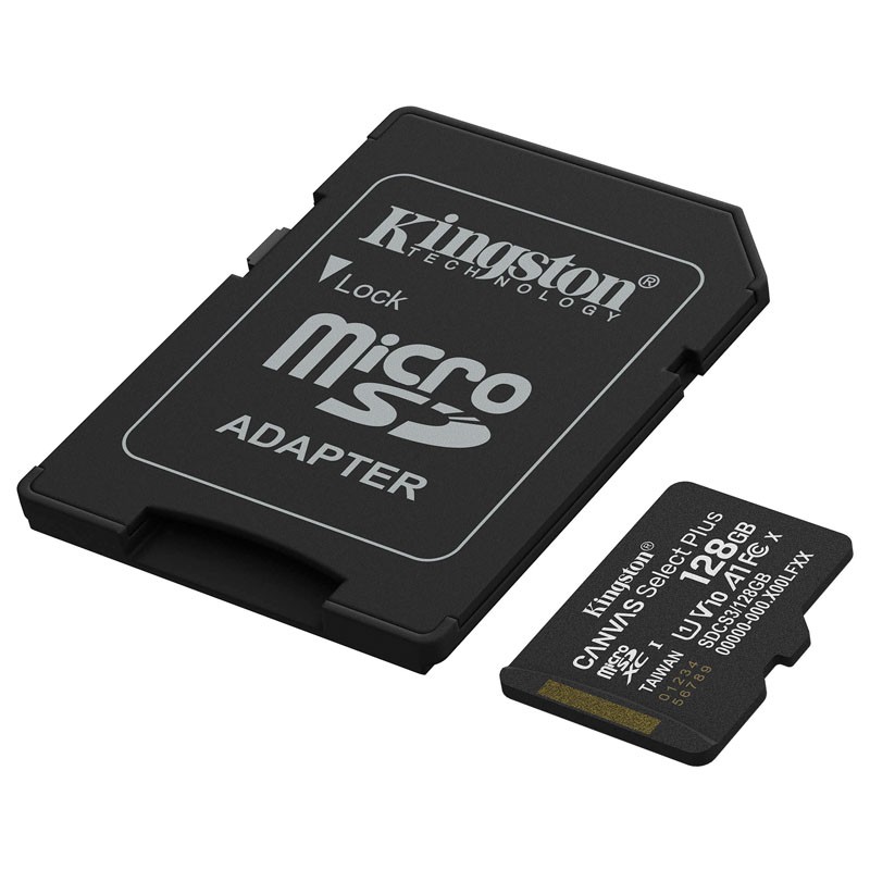 Spominska kartica Kingston Canvas Select Plus microSD 128GB