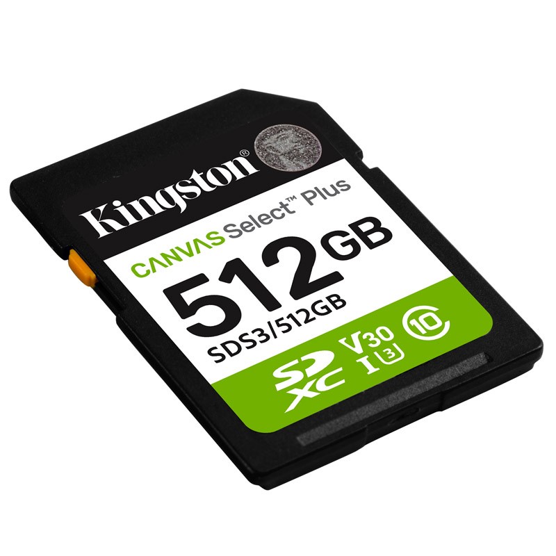 Spominska kartica Kingston Canvas Select Plus SD 512GB