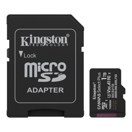 Spominska kartica Kingston Canvas Select Plus microSD 1TB