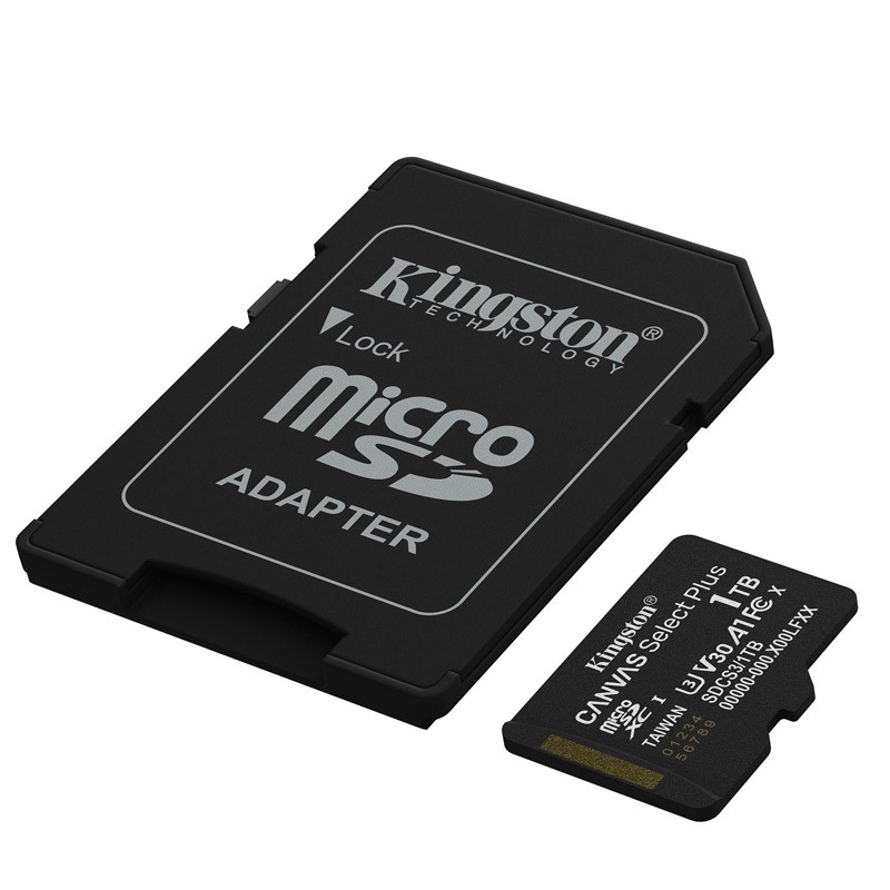 Spominska kartica Kingston Canvas Select Plus microSD 1TB