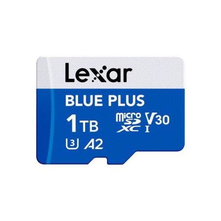 Spominska kartica 1TB Lexar BLUE PLUS, Micro SDXC, z adapterjem