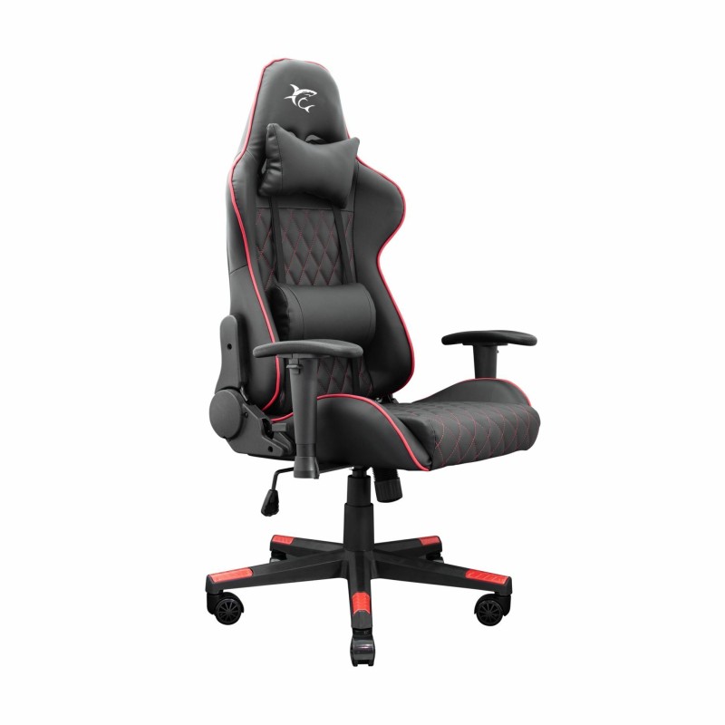 Gaming stol WHITE SHARK RACER-TWO, črno/rdeč
