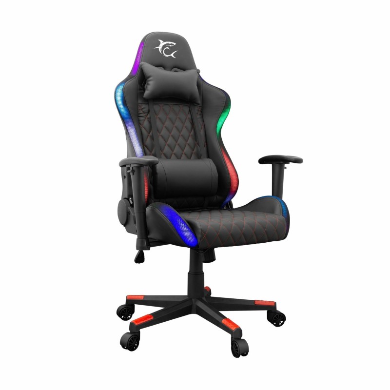 Gaming stol WHITE SHARK THUNDERBOLT, črn