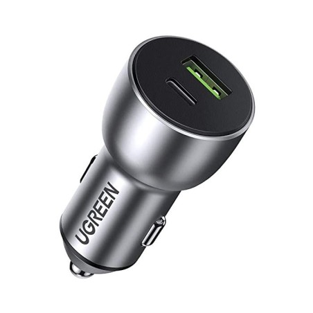 Avtomobilski polnilec Ugreen USB-C, 36W, siv, 60980