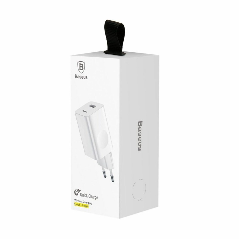 Polnilec Baseus 24W CCALL-BX02 USB-A, bel