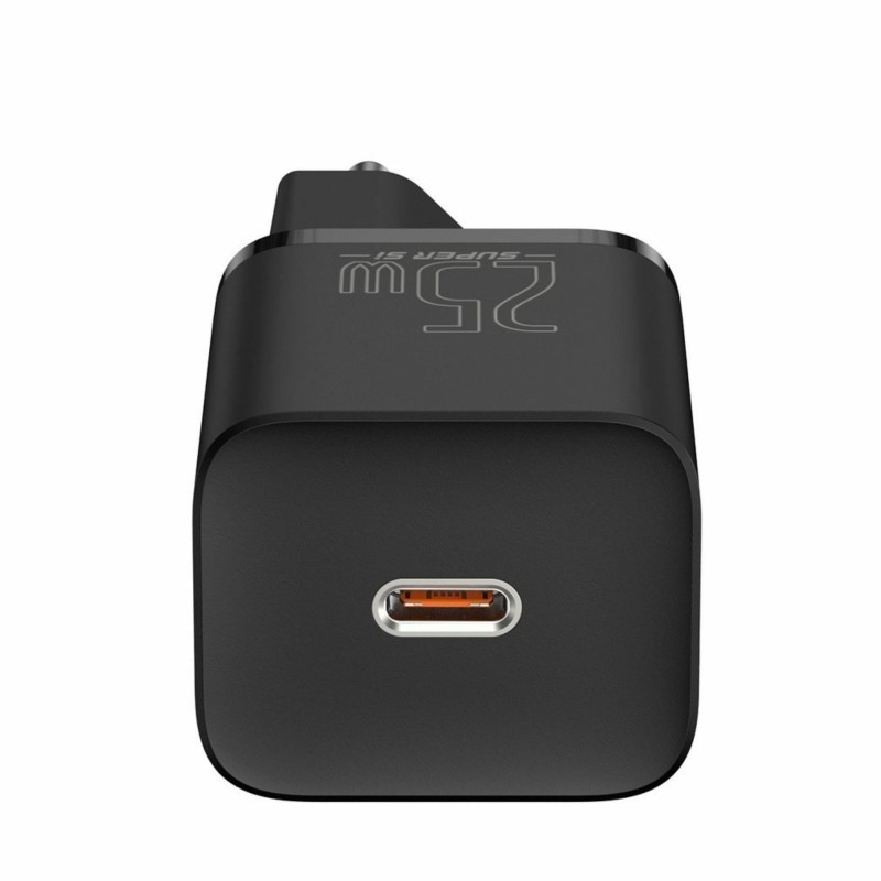 Polnilec Baseus TZCCSUP-L01, 25W, USB-C, QC, črn