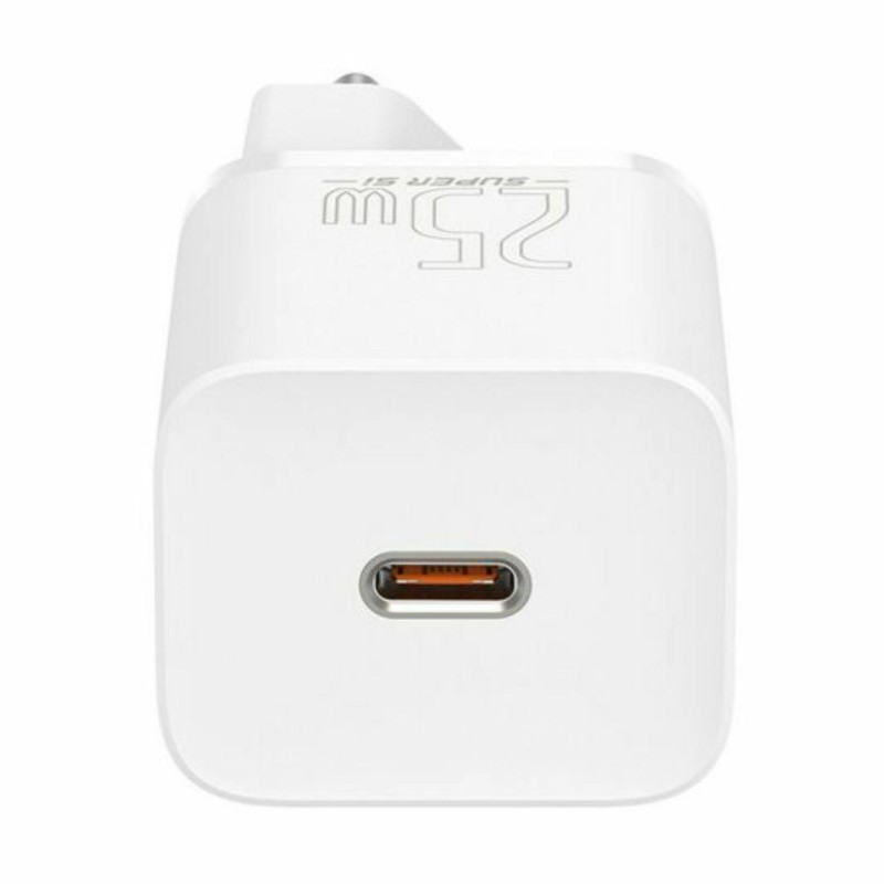 Polnilec Baseus CCSP020102, 25W QC, USB-C, bel