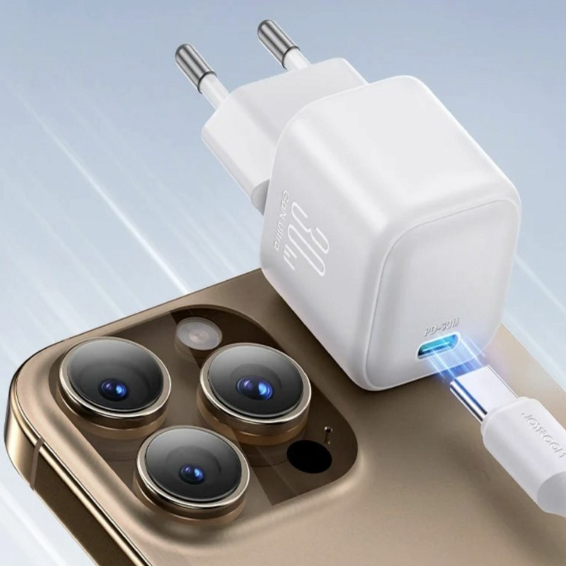 Polnilec Joyroom JR-TCG15, 30W QC BD, USB-C, bel