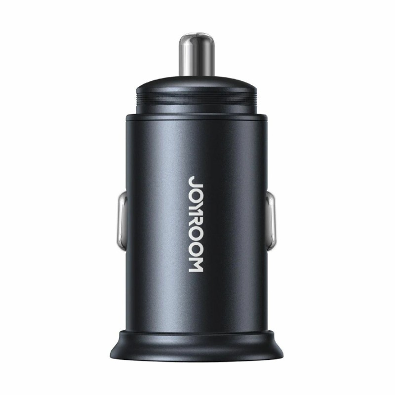 Avtomobilski polnilec Joyroom JR-CCN04, 60W PD QC, USB-A, USB-C, črn