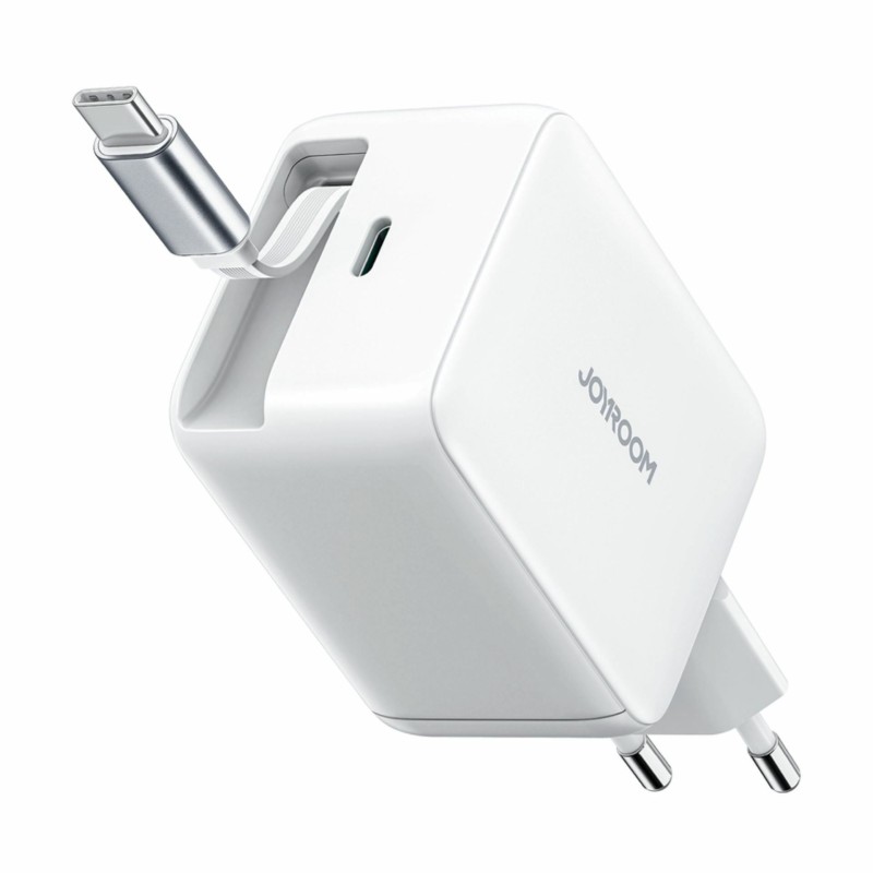 Polnilec Joyroom JR-TCL06, 65W QC PD, USB-C, bel