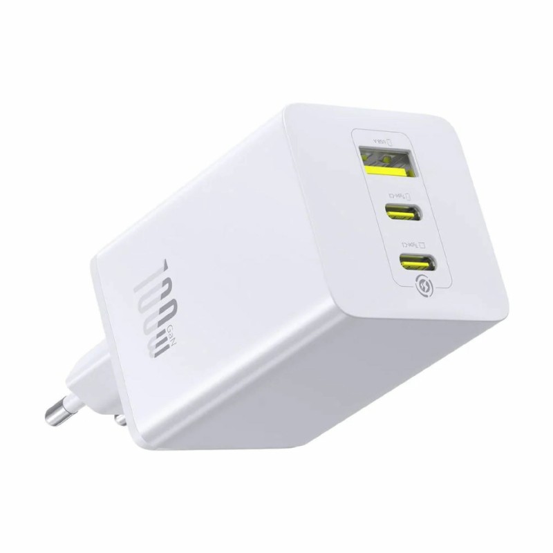 Polnilec Baseus EnerFill FE11, 100W, 2x USB-C, USB-A, bel