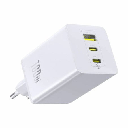 Polnilec Baseus EnerFill FE11, 100W, 2x USB-C, USB-A, bel
