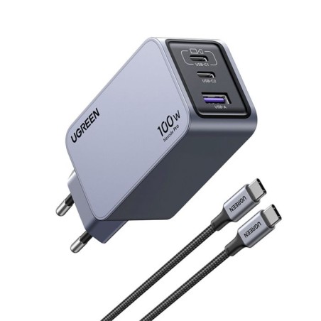 Polnilec Ugreen Nexode Pro 100W GaN, USB-C