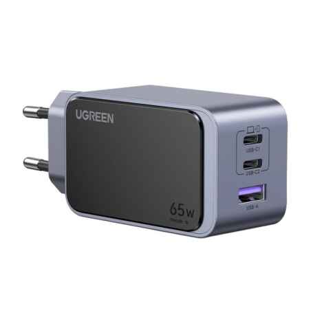 Polnilec Ugreen Nexode S 65W, 2x USB-C, USB-A