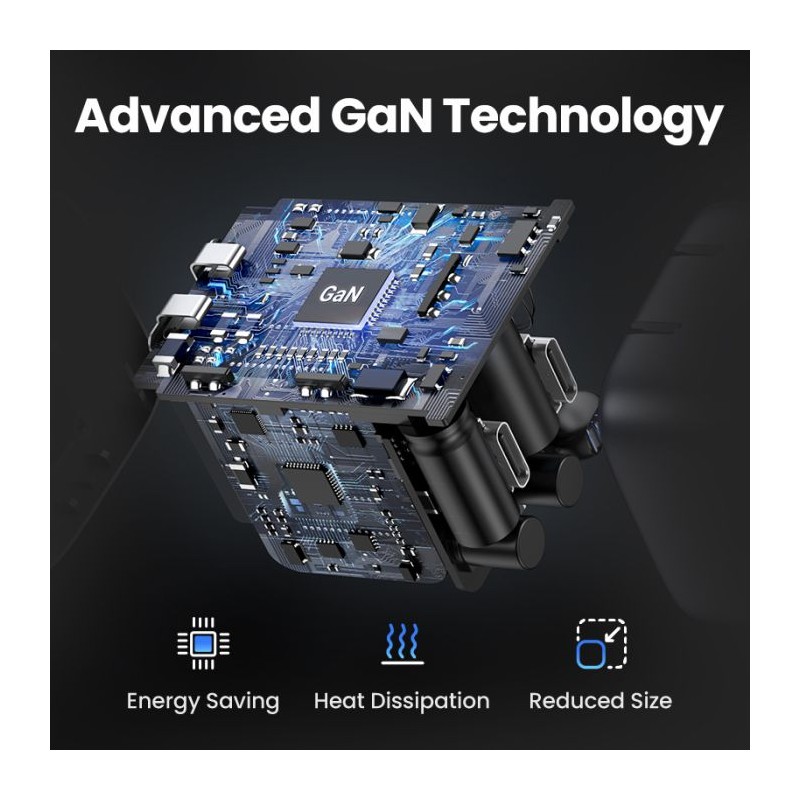 Polnilec Ugreen Nexode 20W GaN II PD, USB-C