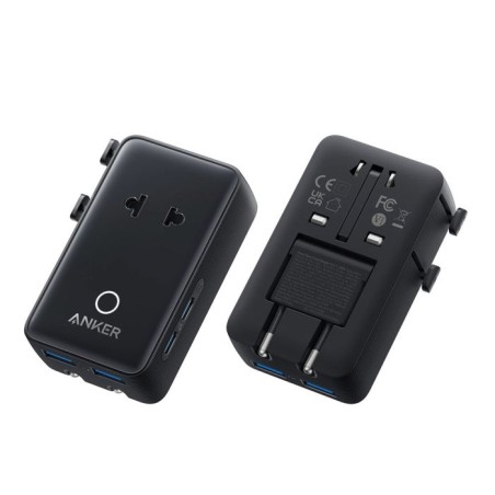 Potovalni adapter Anker Nano 5v1, 20W, črn, A9215H11