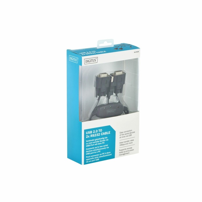 Pretvornik USB na 2x serijski port Digitus DB09 DA-70158