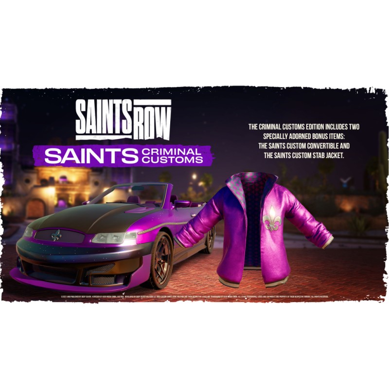 Igra Saints Row - Criminal Customs Edition (PS5)