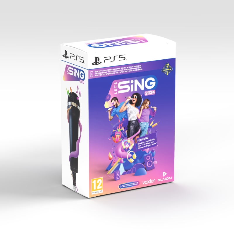 Igra Lets Sing 2024 - Single Mic Bundle (Playstation 5)