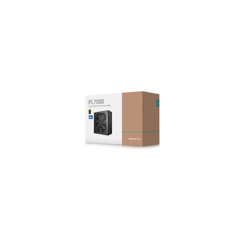 Napajalnik 750W DeepCool PL750D, ATX, 80+ Bronze, črn