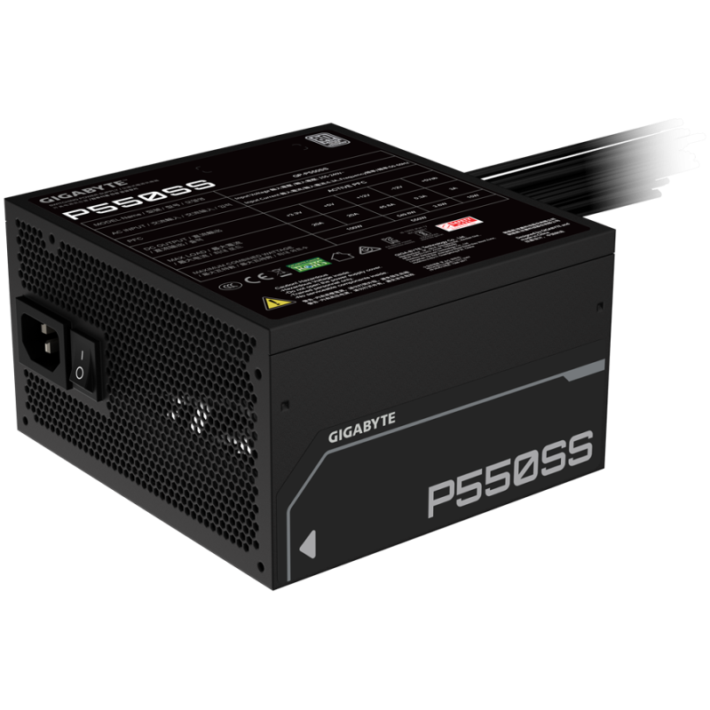 Napajalnik GIGABYTE GP-P550SS, 550W, 80 PLUS Silver
