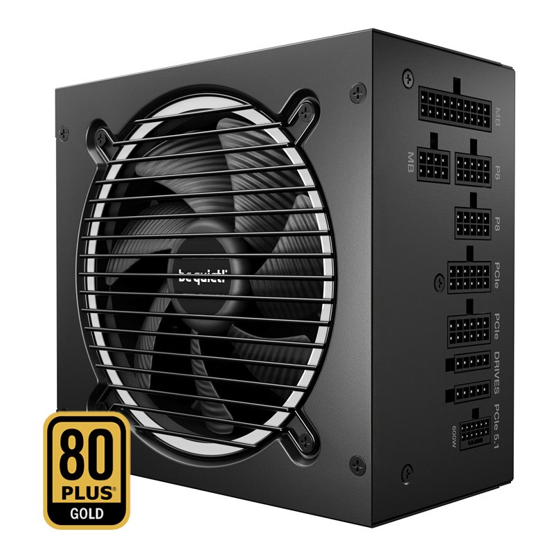Napajalnik BE QUIET! Pure Power 13 M 850W, 80Plus Gold, modularni
