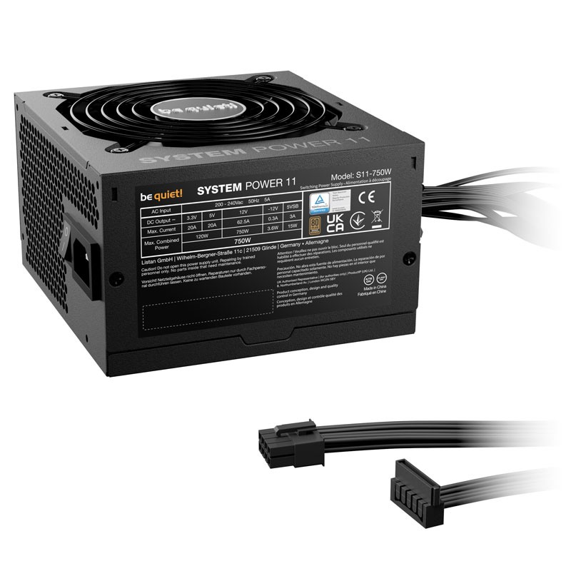 Napajalnik BE QUIET! System Power 11 750W, 80Plus Bronze
