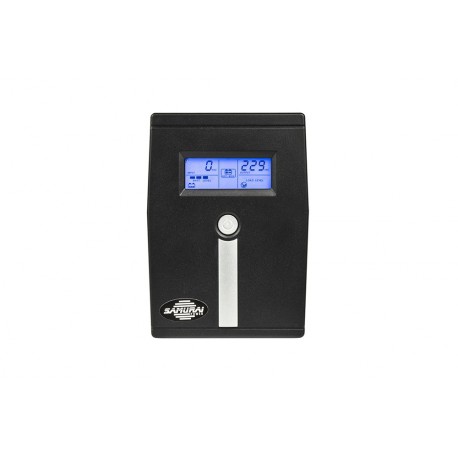 UPS Samurai SMART 800 LCD IEC, Line-Interactive 800VA/480W IEC