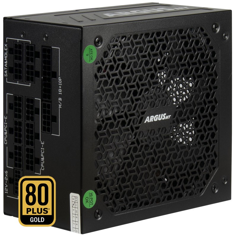 Napajalnik INTER-TECH ARGUS HA-1000BA4, 1000W, 80Plus Gold