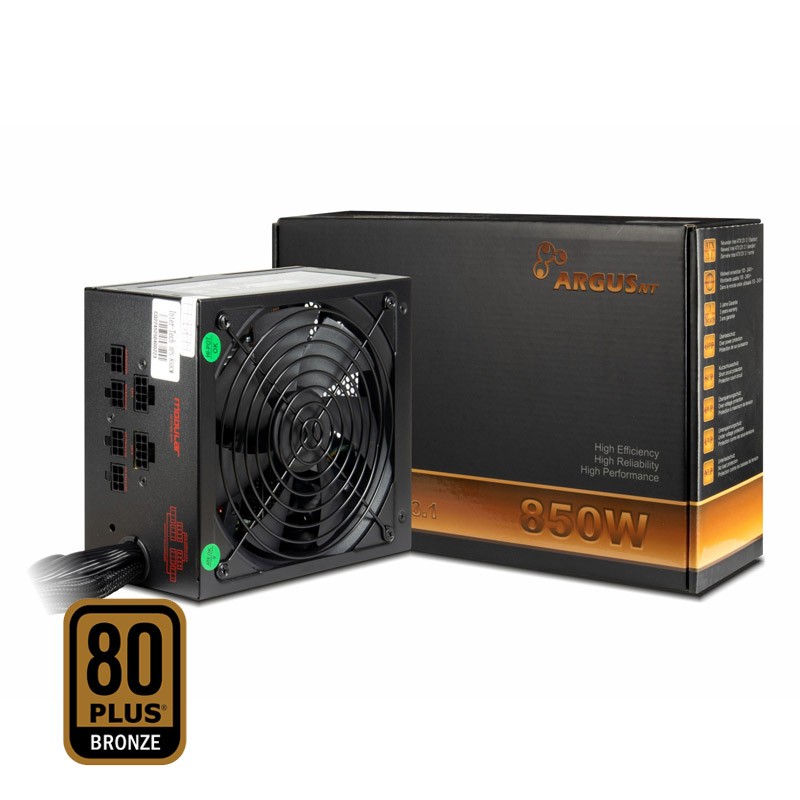 Napajalnik INTER-TECH Argus BPS-850CM, 850W, 80Plus Bronze