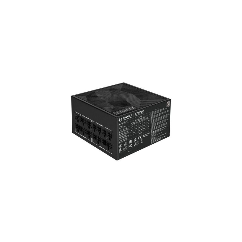 Napajalnik Lian Li SX 1000W, 80 Plus Platinum, modularen, črn