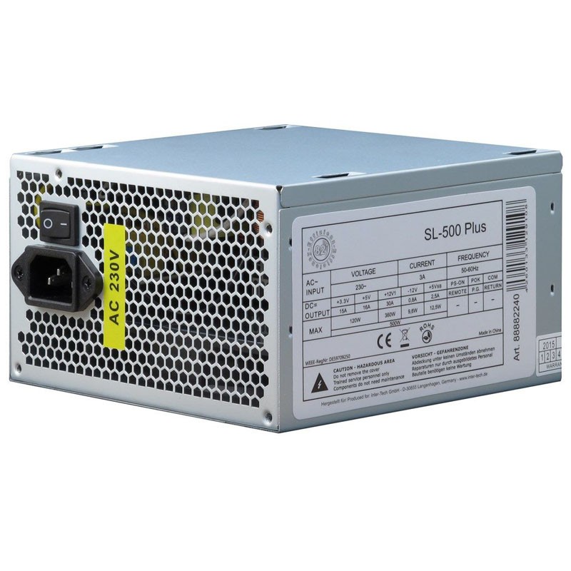 Napajalnik 500W INTER-TECH SL-500 Plus