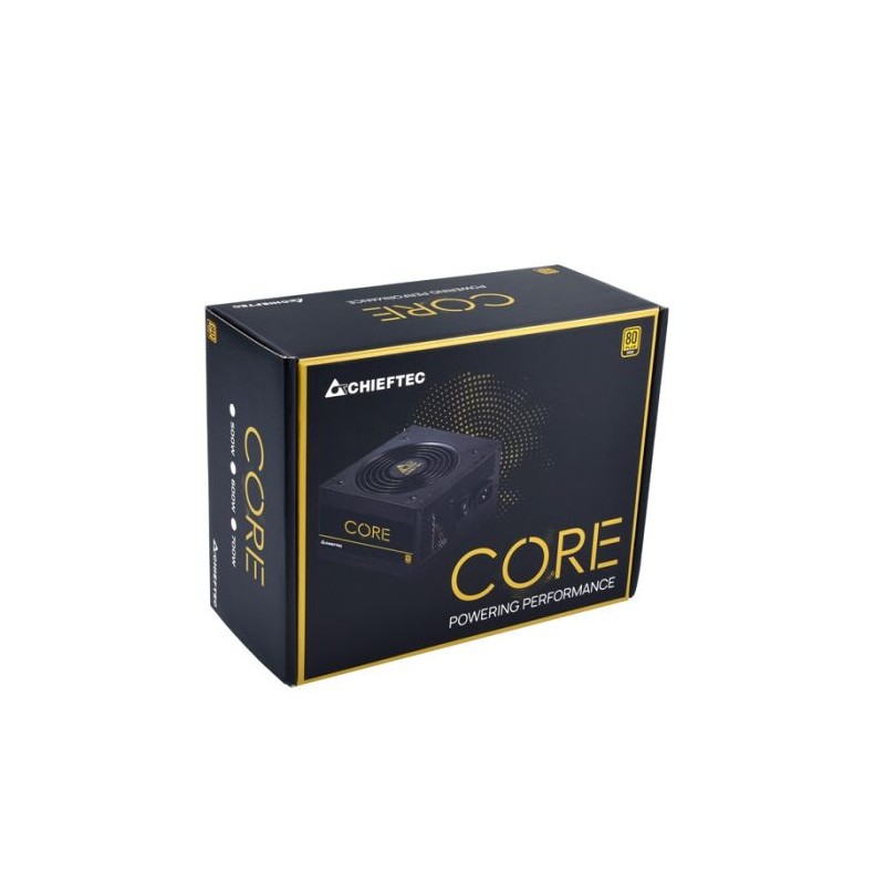 Napajalnik Chieftec Core Series, 600W, 80PLUS Gold, BBS-600S