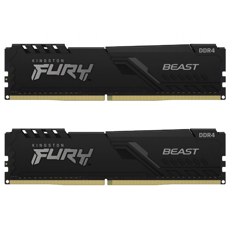 Pomnilnik DDR4 64GB 3200MHz FURY Beast Black, KF432C16BBK2/64