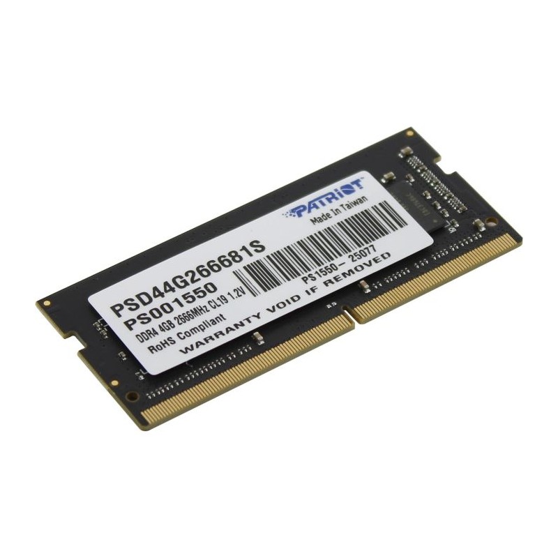 Pomnilnik DDR4 4GB (1x4GB) 2666 PATRIOT PSD44G266681S
