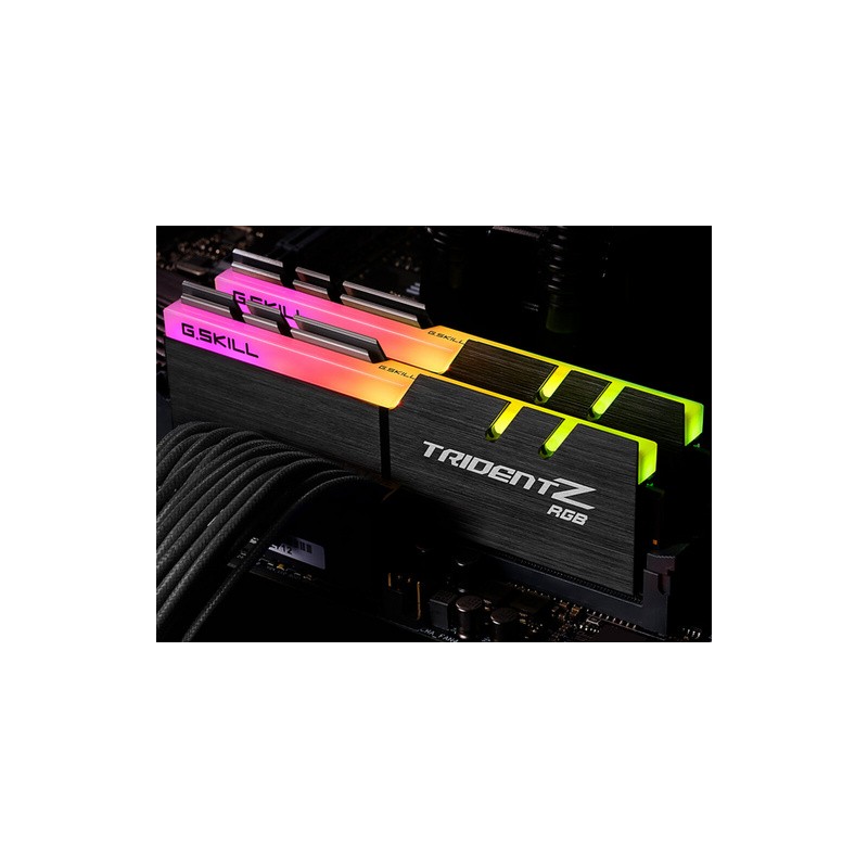 Pomnilnik DDR4 32GB (2x16GB) 3200 G.SKILL Trident Z RGB, F4-3200C16D-32GTZRX