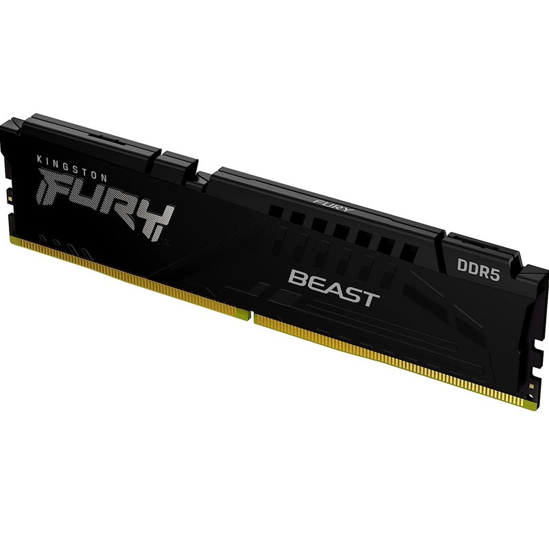 Pomnilnik 128GB (4x32GB) DDR5 5200MHz KINGSTON Fury Beast, KF552C40BBK4-128