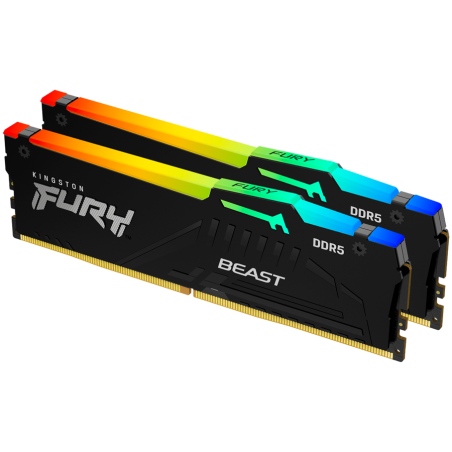 Pomnilnik DDR5 16GB (2x8GB) 6000 FURY Beast RGB EXPO