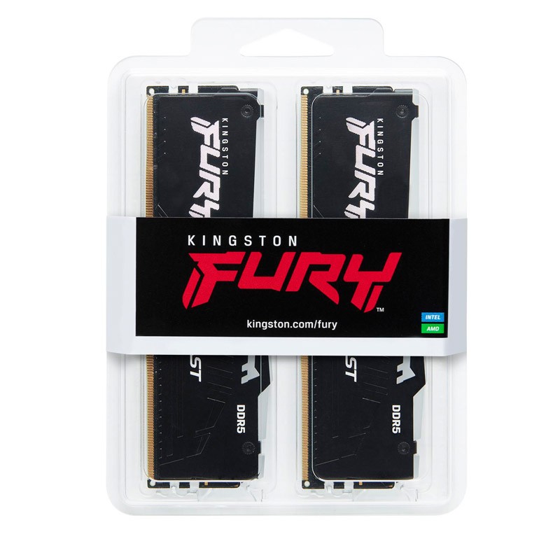 Pomnilnik DDR5 32GB (2x16GB) 6000MHz Kingston FURY Beast RGB EXPO