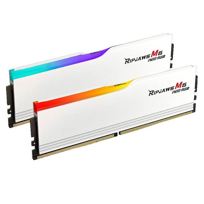 Pomnilnik DDR5 64GB (2x32GB) 6000MHz G.SKILL Ripjaws M5 Neo, bel