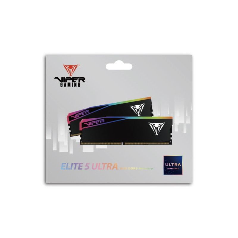 Pomnilnik DDR5 32GB (2x16GB) 6400MHz Patriot Viper Elite 5 Ultra RGB