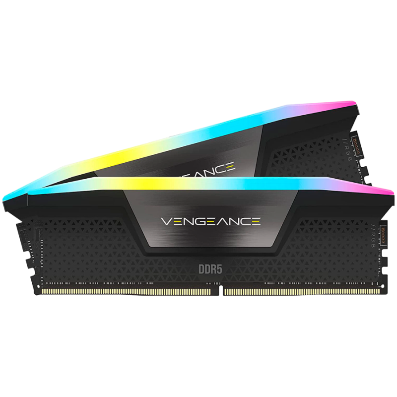 Pomnilnik DDR5 64GB(2x32GB) 6400MHz Corsair Vengeance RGB Black