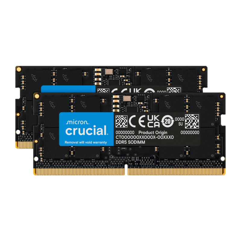 Pomnilnik DDR5 32GB (2x16GB) 5600MHz Crucial CT2K16G56C46S5